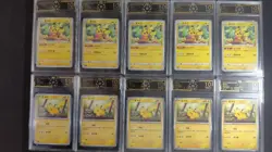OCD 10 PRISTINE 2024-2025 Pokemon Chinese Pikachu Graded Card Lot*10 MD28 - Image 1
