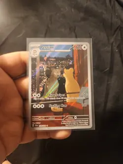 Pokemon TCG Persian Shrouded Fable Holo Illustration Card 078/064 - Image 1