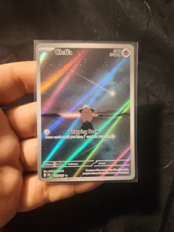 Pokemon Cleffa 202/197 SV03 Obsidian Flames Illustration Rare Holo Card - Image 1