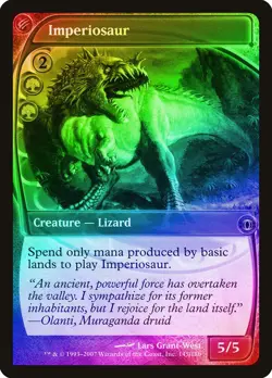 Imperiosaur FOIL Future Sight NM Green Uncommon MAGIC GATHERING CARD ABUGames - Image 1