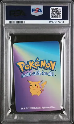 1998 KFC POKEMON CARD GAME #143 SNORLAX PSA 9 - Image 2