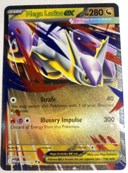 Pokemon MEGA Latios ex + FREE extra Rare card! - Image 1