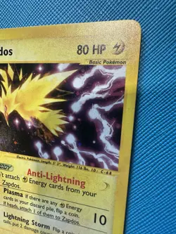 Pokemon TCG Zapdos Holo Rare e-Reader Card H32/H32 Aquapolis NM! - Image 4