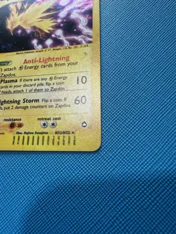 Pokemon TCG Zapdos Holo Rare e-Reader Card H32/H32 Aquapolis NM! - Image 5