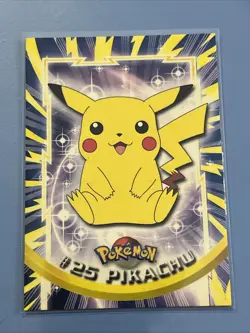 Pikachu #25 Pokemon Topps Card - NM Condition - Image 1