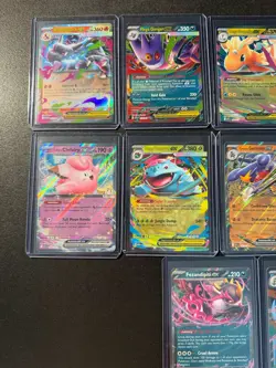 Pokemon TCG Lot (12 Cards) EX CARDS Charizard, Gengar, Dragonite, Pikachu ETC NM - Image 2