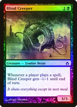 Blind Creeper FOIL Fifth Dawn NM Black Common MAGIC GATHERING CARD ABUGames - Image 1
