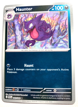Pokemon Haunter! + FREE extra Rare card! - Image 1