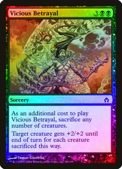Vicious Betrayal FOIL Fifth Dawn NM Black Common MAGIC GATHERING CARD ABUGames - Image 1