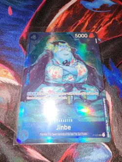 One Piece Jinbe (Event Pack Vol. 1) Promotion Card P-030 English Foil Card - Image 1