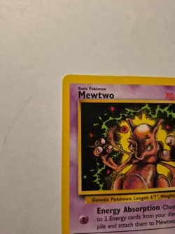 Pokemon Card - Mewtwo Black Star Promo #14 Non Holo - Image 3