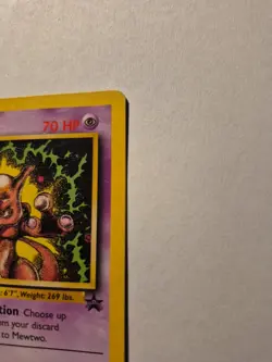 Pokemon Card - Mewtwo Black Star Promo #14 Non Holo - Image 5