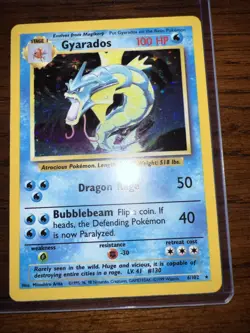 VTG. 1999 Pokemon Cards Blastoise, Dragonite, Gyrados, Moltres - Image 2