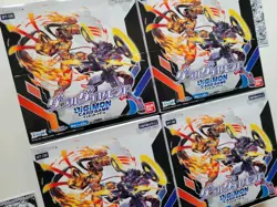 Lot 4x BT-06 Double Diamond Booster Box JP Digimon Card Game JAPAN Japanese BT6 - Image 2