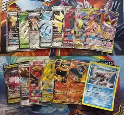 Pokemon Card Lot Full Art Alt Art JUMBO Palkia Lugia Charizard Tag Team - Image 1