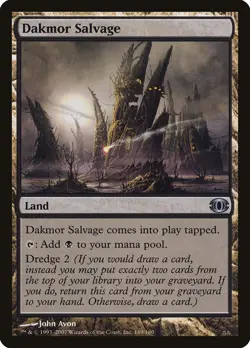 Dakmor Salvage Future Sight NM Land Uncommon MAGIC THE GATHERING CARD ABUGames - Image 1