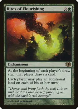 Rites of Flourishing Future Sight NM Green Rare MAGIC GATHERING CARD ABUGames - Image 1