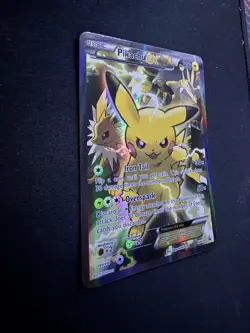 Pokemon TCG Pikachu EX XY124 Holo Promo Card - Image 3