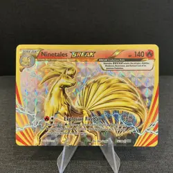 Ninetales BREAK 16/108 XY Evolutions Full Art Ultra Rare 2016 Pokemon Card - Image 1