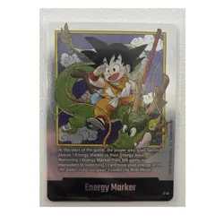 Bandai Dragon Ball Super Card Game Foil Energy Marker E-42 Son Goku Shenron - Image 1