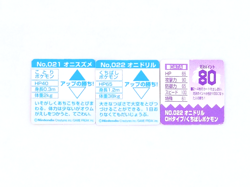 Pokemon Bros Card GB Pocket Mini Card Spearow Fearow × 2 Vintage Japan - Image 2