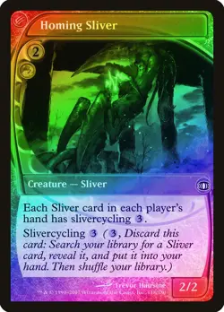 Homing Sliver FOIL Future Sight PLD Red Common MAGIC GATHERING CARD ABUGames - Image 1