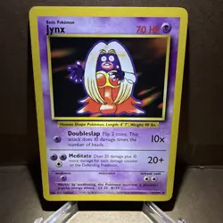 Base Set Jynx 31/102 Pokemon Card 1999 WOTC Unlimited Vintage WOTC Near Mint NM - Image 1