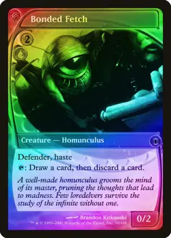 Bonded Fetch FOIL Future Sight NM Blue Uncommon MAGIC GATHERING CARD ABUGames - Image 1