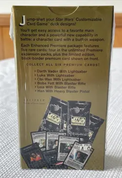 Star Wars Enhanced Premiere CCG Customizable Card Game Sealed Blaster Rifle Leia - Image 2