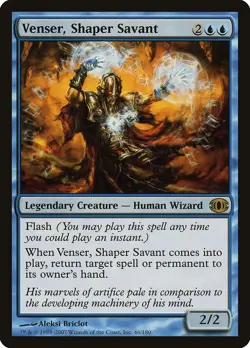 Venser, Shaper Savant Future Sight PLD Blue Rare MAGIC MTG CARD ABUGames - Image 1