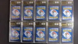 OCD 10 PRISTINE Pokemon Chinese Dragonite ex RR 092/129 Graded Card Lot*10 MD28 - Image 2