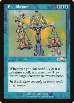 Equilibrium Exodus NM Blue Rare MAGIC THE GATHERING MTG CARD ABUGames - Image 1