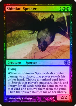 Shimian Specter FOIL Future Sight PLD Black Rare MAGIC MTG CARD ABUGames - Image 1