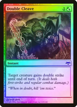 Double Cleave FOIL Eventide NM White Red Common MAGIC GATHERING CARD ABUGames - Image 1