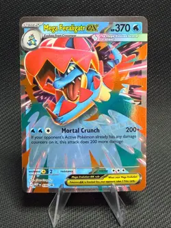 Mega Feraligatr ex 036 MEP Black Star Promo Pokemon - Image 1