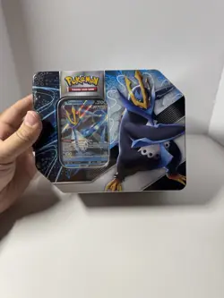 Pokemon Trading Card Game (TCG) V Strikers Tin featuring Empoleon V - Image 1