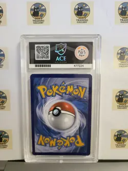 Jolteon V SWSH183 Black Star Promo Pokemon Card Graded ACE 9 With Art Label - Image 2