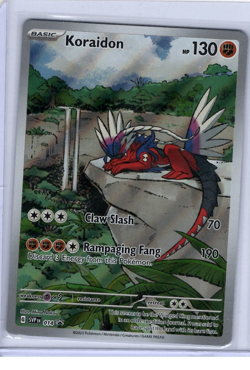 Pokemon TCG Koraidon SVP 014 Black Star Promo Holo - Image 1