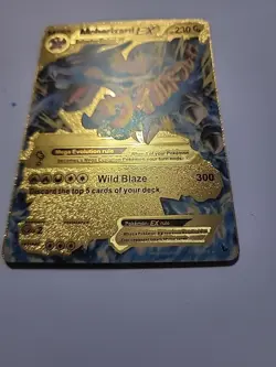 Pokemon TCG Mega-Charizard-EX Flashfire 108/106 Holo Secret Rare Gold Card - Image 2