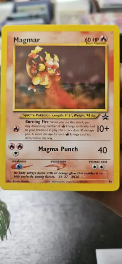 Pokemon Magmar Black Star Promo #44 - Image 1