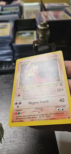 Pokemon Magmar Black Star Promo #44 - Image 2