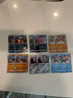 Lot of 55 Japanese Pokemon Holos/reverse holos - Image 1