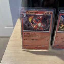 Pokemon Charmeleon - (Cosmos Holo) Uncommon 008/091 NM + Charmander 007/091 - Image 2