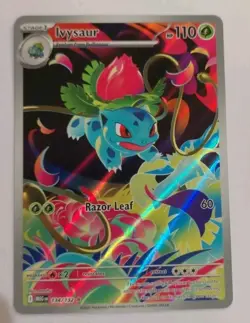 Ivysaur 134/132 Illustration Rare Mega Evolution Pokemon NM/M - Image 1