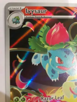 Ivysaur 134/132 Illustration Rare Mega Evolution Pokemon NM/M - Image 2