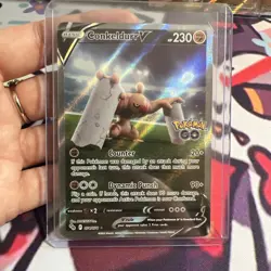 Conkeldurr V (Alternate Full Art) 074/078 Pokemon GO Holo - Image 1