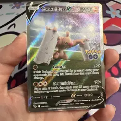Conkeldurr V (Alternate Full Art) 074/078 Pokemon GO Holo - Image 2