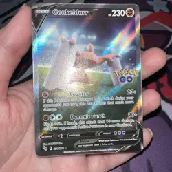 Conkeldurr V (Alternate Full Art) 074/078 Pokemon GO Holo - Image 5