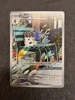 Pokemon POR Spewpa 089/088 Full Art Holo Illustration Rare EN Hide Ability Mint - Image 1