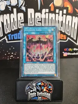 RA05-EN070 Crimson Gaia Secret Rare 1st Ed YuGiOh - Image 1